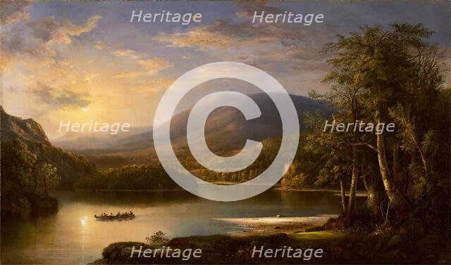 Ellen's Isle, Loch Katrine, 1871. Creator: Robert Seldon Duncanson.