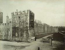 Develin Tower, Tower of London, 1883. Artist: Henry Bedford Lemere.