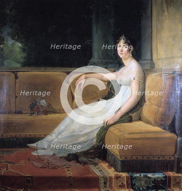 'Empress Josephine at Malmaison', c1801.  Artist: Francois Pascal Simon Gerard