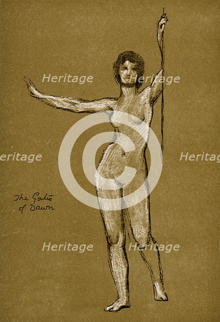 Study for The Gates of Dawn, 1900. Artist: Unknown