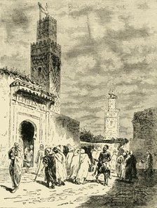 'A Street in Fez', 1890.   Creator: Unknown.