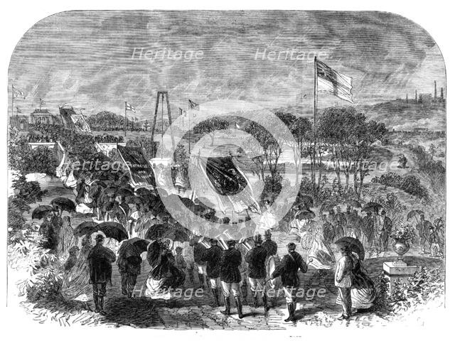 Opening of Alexandra Park at Oldham, 1865. Creator: Unknown.
