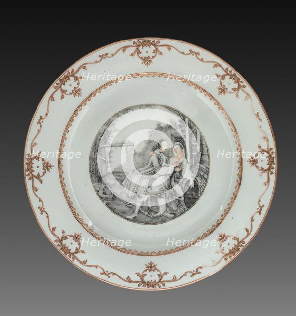 Charger, c. 1750. Creator: Unknown.