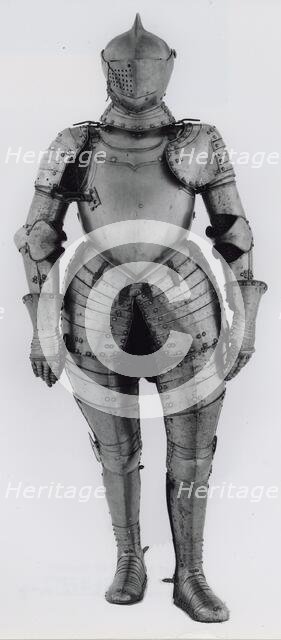 Breastplate, Augsburg, c. 1580. Creator: Unknown.