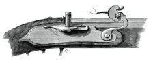 Matchlock, late 17th century, from the Tower of London, (c1880). Artist: Unknown