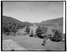 North from Mountain Spring Hotel, Lake Dunmore, Green Mountains, between 1900 and 1906. Creator: Unknown.