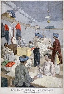 Indochina exhibition, Universal Exhibition of 1900, Paris, 1900. Artist: Oswaldo Tofani