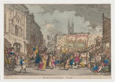 Bartholomew Fair, 1807., 1807. Creator: Thomas Rowlandson.