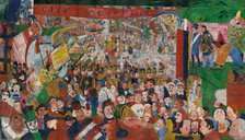 Christ's Entry into Brussels in 1889, 1888. Creator: James Ensor.