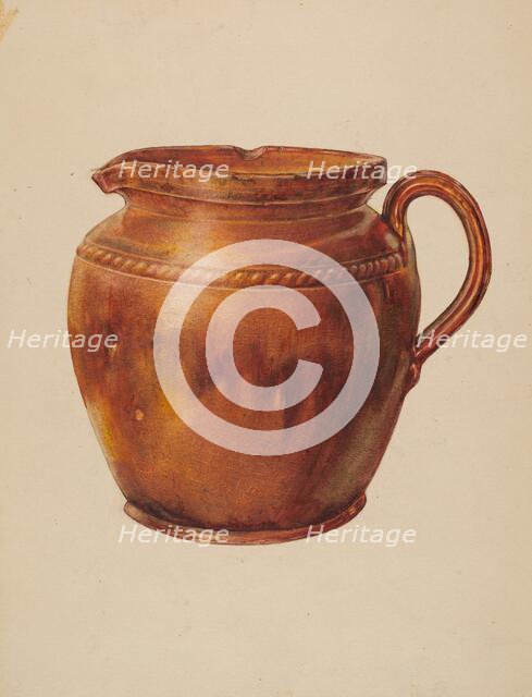 Pitcher, 1938. Creator: Francis Law Durand.