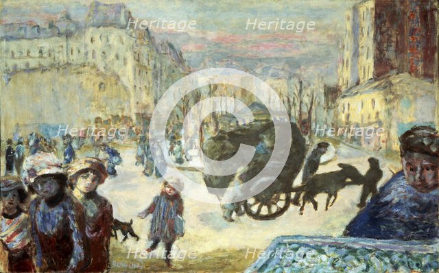 'Morning in Paris', 1911.  Artist: Pierre Bonnard