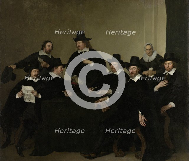 The governors of the Nieuwezijds Huiszittenhuis in Amsterdam.