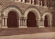 Entrance to Law School, Harvard University, c1900. Creator: Unknown.