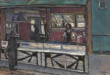 The Booth of Jan van Gent, 1938. Creator: George Morren.