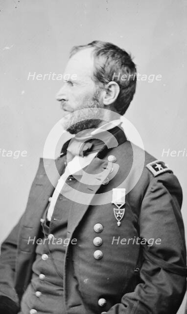 Gen. William T. Sherman, between 1855 and 1865. Creator: Unknown.