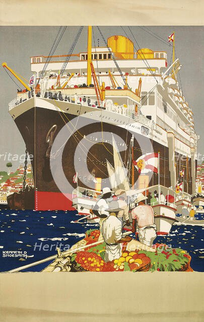 The Royal Mail Line, c1930. Creator: Shoesmith, Kenneth Denton (1890-1939).