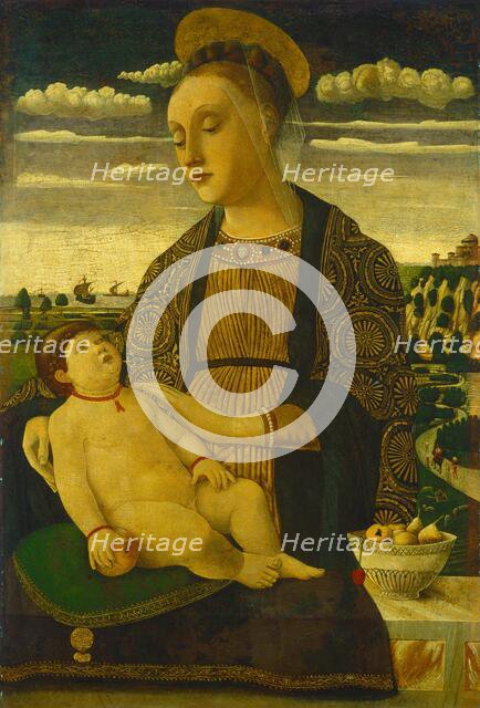 Madonna and Child, late 1460s. Creator: Francesco Benaglio.