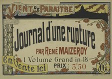 Journal d'une rupture, c1895 - 1911. Creator: Unknown.