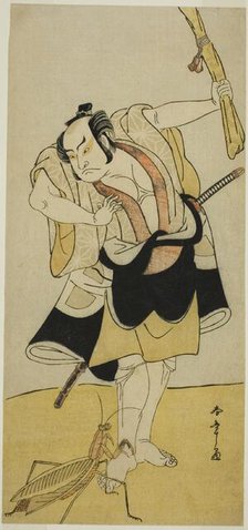 The Actor Otani Hiroji III in an Unidentified Role, Japan, c. 1780. Creator: Shunsho.