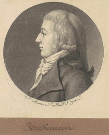 Gerard G. Beekman, Jr., 1797. Creator: Charles Balthazar Julien Févret de Saint-Mémin.