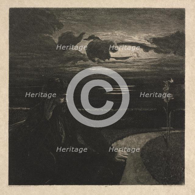 Vom Tode, 1889. Creator: Max Klinger (German, 1857-1920).