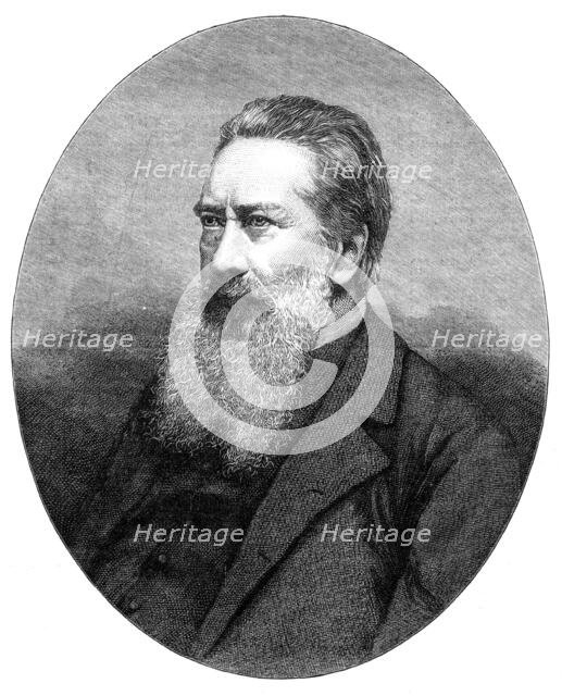 The Rev. George Osborn, D.D., President of the Wesleyan Conference, 1881. Creator: Unknown.