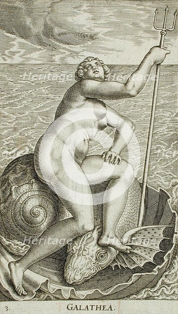 Galathea, 1587. Creator: Philip Galle.