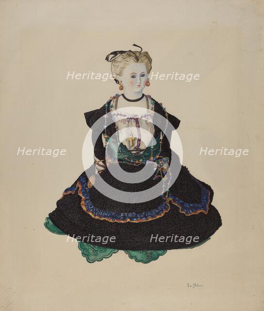 China Headed Doll, c. 1941. Creator: Lelah Nelson.