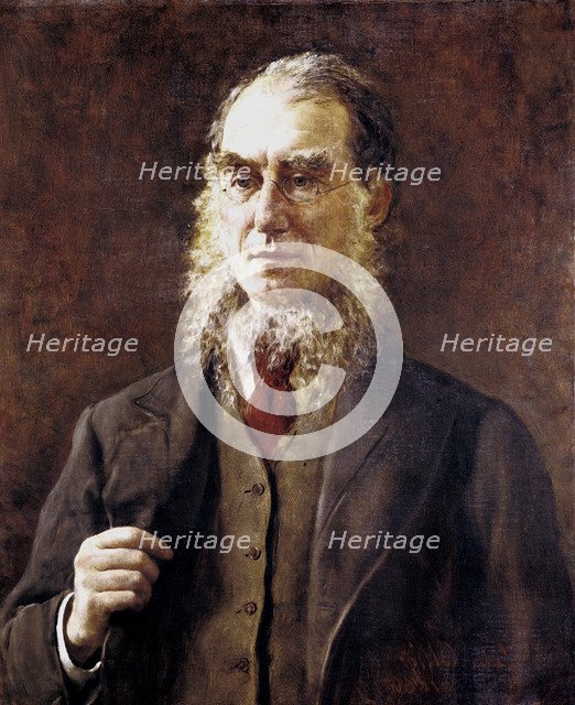Joseph Dalton Hooker, English botanist, plant geographer and collector. Artist: Unknown