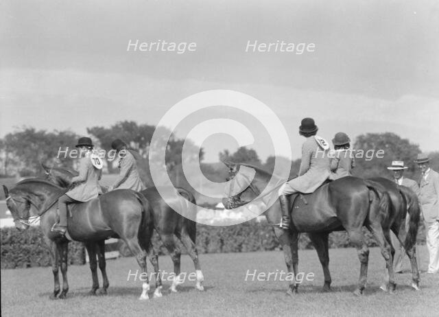 East Hampton horse show, 1934. Creator: Arnold Genthe.