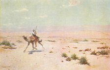 'A Desert Courier', c1880, (1904). Artist: Robert George Talbot Kelly.