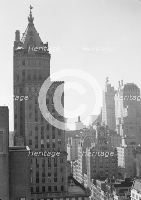 New York City views, between 1931 and 1938. Creator: Arnold Genthe.