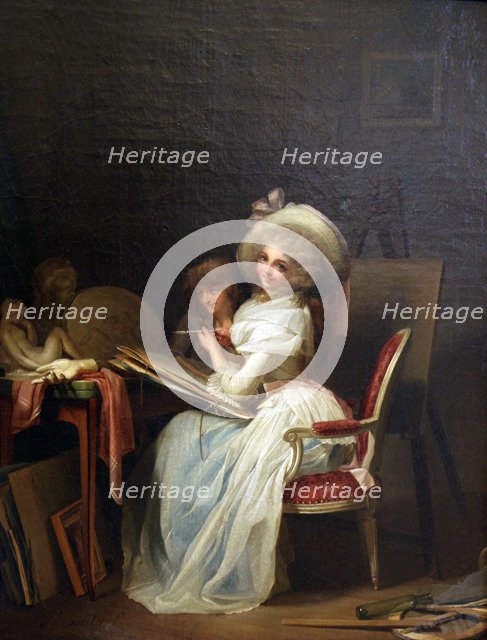 'A Painter', c1785. Artist: Louis Leopold Boilly