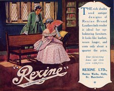 Rexine furniture covering, c.1920. Artist: Unknown