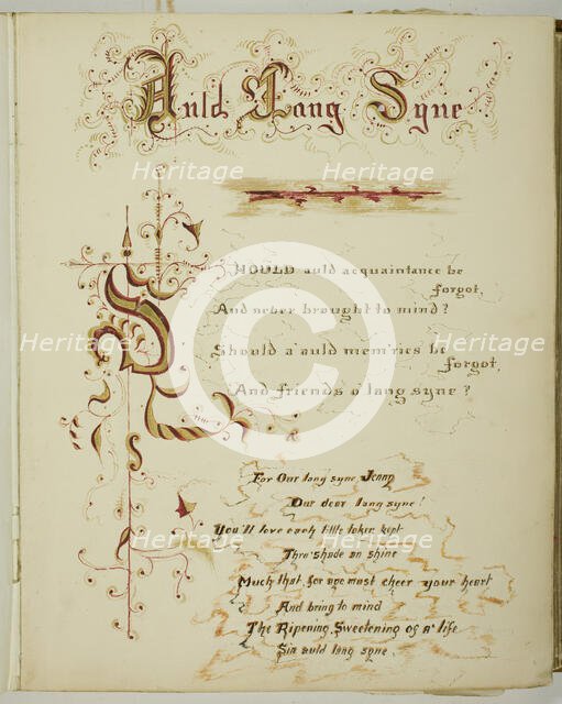 Untitled [For Auld Lang Syne], 1855/68. Creator: Georgina Cowper.