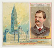 Charles Emory Smith, The Philadelphia Press, from the American Editors series (N35) for Al..., 1887. Creator: Allen & Ginter.