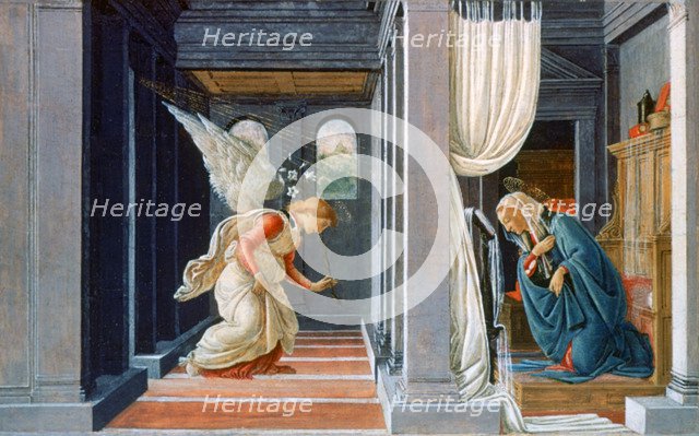 'The Annunciation', c1485. Artist: Sandro Botticelli