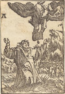 Annunciation to Joachim, c. 1513. Creator: Albrecht Altdorfer.