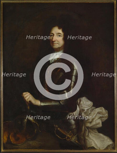 Portrait of the poet Jan Andrzej Morsztyn (1621-1693), 1690. Creator: Rigaud, Hyacinthe François Honoré (1659-1743).