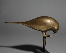 Finial in the Form of a Parrot, Northern India, 17th-18th century. Creator: Unknown.