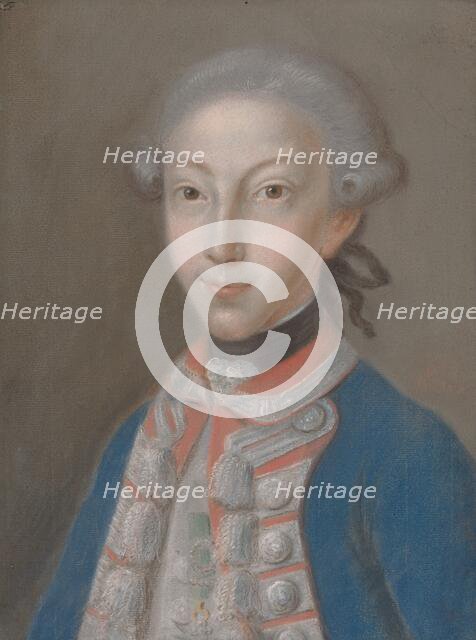 Portrait of a Young Man in Uniform, 1790s. Creator: Unknown.