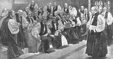 'Peers Spiritual in the House of Lords in 1894', (1901).  Creator: Unknown.