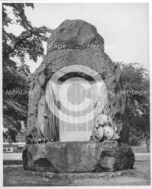 Africa and Afghanistan Wars Memorial, Repository Road, Woolwich, Greenwich, London, 1960-1985. Creator: Leonard Robin Mattock.