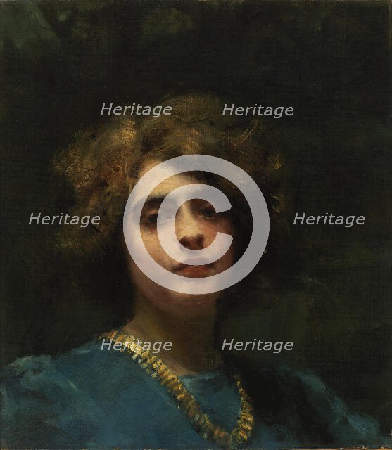 The Necklace, 1898. Creator: Alice Pike Barney.