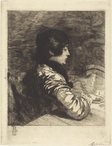 Madame Besnard, 1884. Creator: Paul Albert Besnard.