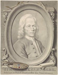 Portrait of Simon Eikelenberg, 1712-1795. Creator: Tako Hajo Jelgersma.