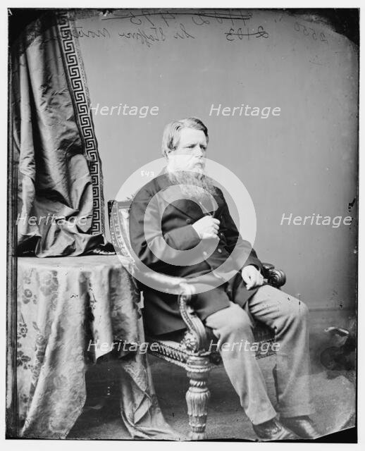 Sir Stafford Northcote, between 1860 and 1875. Creator: Unknown.