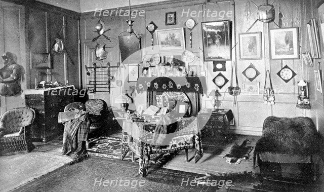 A room in Stirling Castle, Scotland, 1924-1926.Artist: Valentine & Sons Ltd