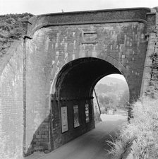 Bollington Aqueduct, Macclesfield Canal, Cheshire, 1945. Artist: Eric de Maré