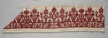 Part of a Skirt Border, 1800s. Creator: Unknown.